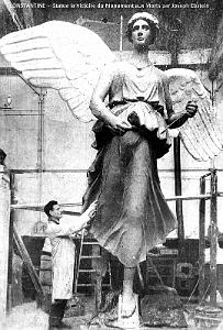 Constantine - Statue la Victoire de Joseph Ebstein